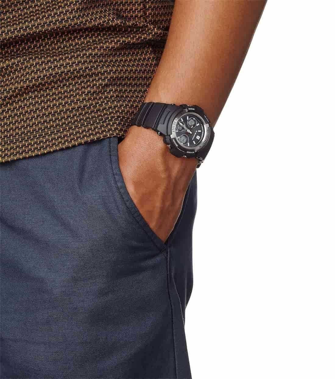 ОРИГІНАЛ | НОВІ: Чоловічий годинник Casio AWG-M100-1AER гарантія!