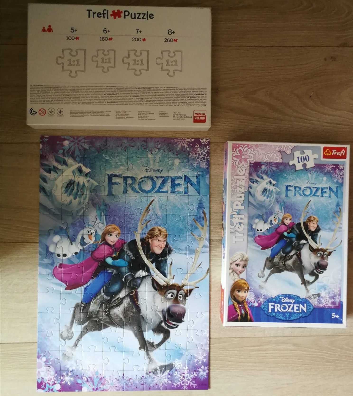 Puzzle 100szt. Frozen