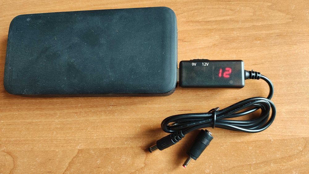 Кабель повышающий USB 5V - DC to 9V/12V c переключателем