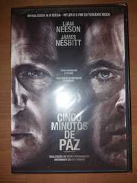 DVD NOVO e SELADO - " Cinco Minutos de Paz " 2009
