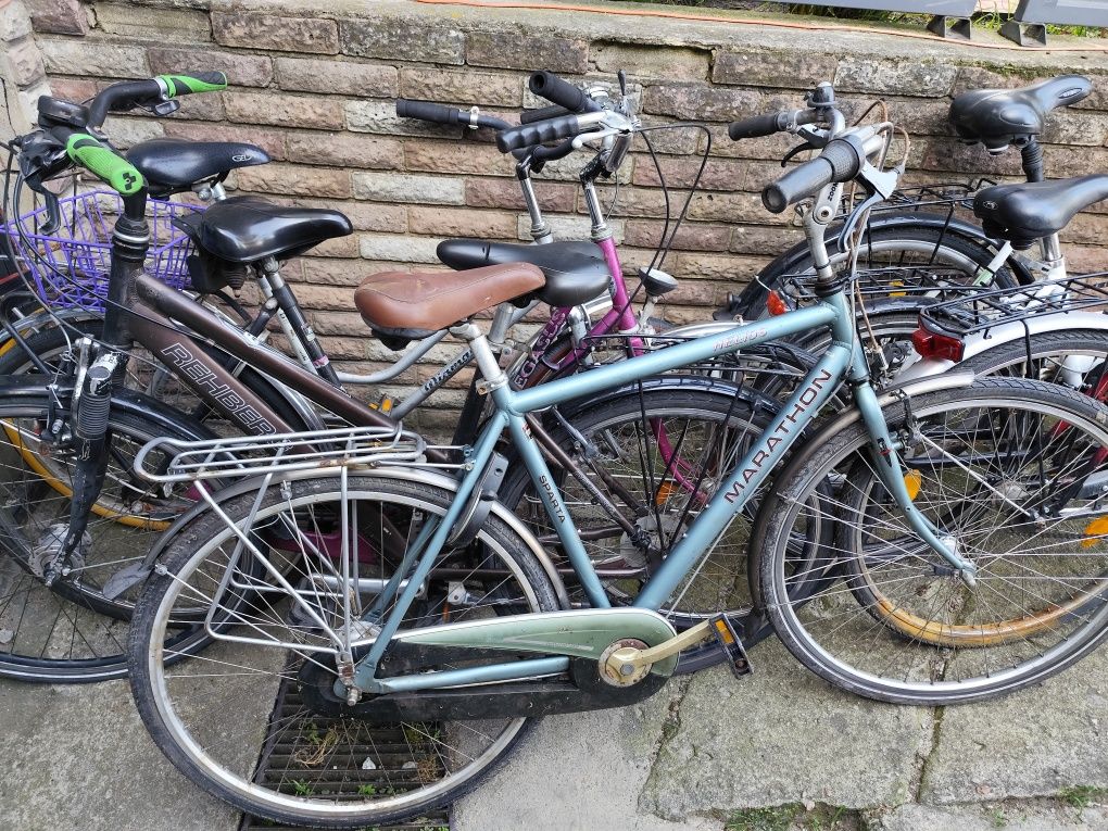 Pakiet 7 rowerów rowerów do przeglądu