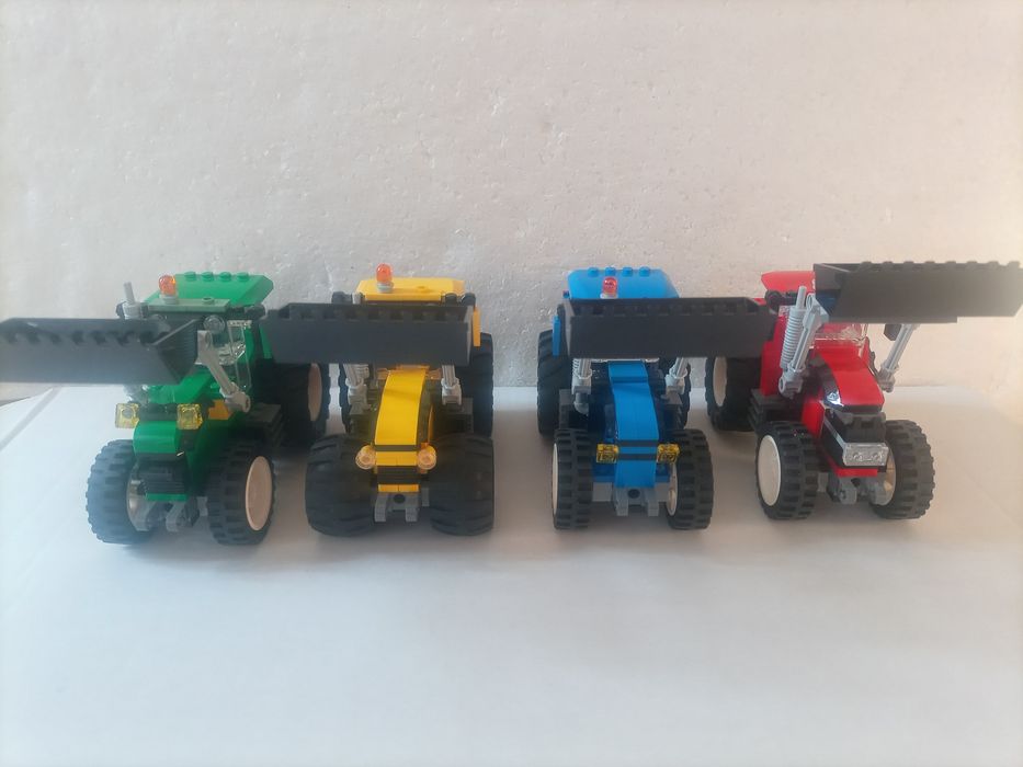 Klocki LEGO traktor farma