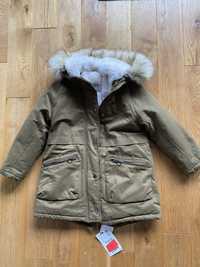 Parka Zara 116 nowa z metką