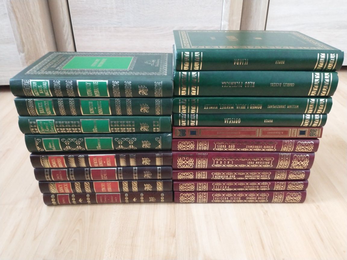 18 książek Perły literatury, wydawnictwo Zielona Sowa, Greg