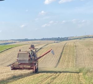 Kombajn Zbożowy MASSEY-fergusonami 507