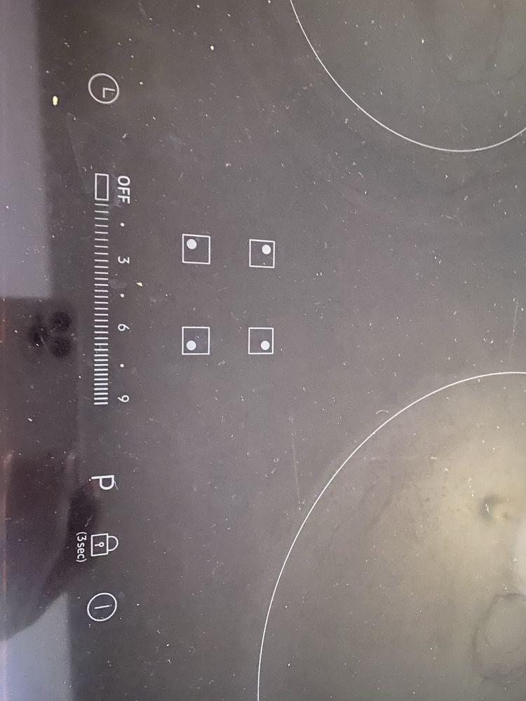 Placa inducao SAMSUNG praticamente nova mas lascada