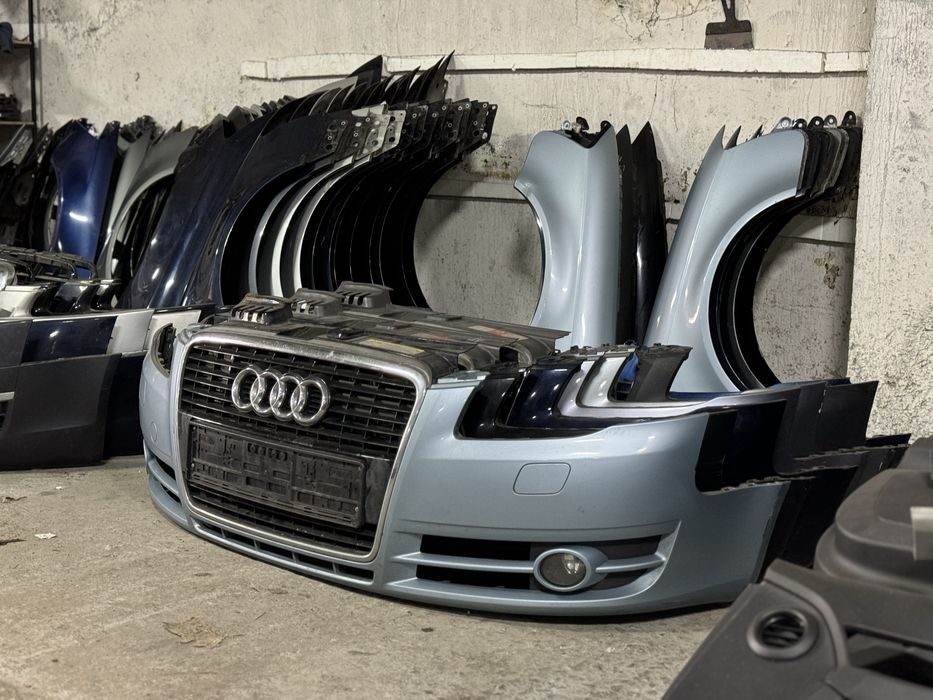Бампер голий Audi a4 b7 а6 с6 крило а6 с6 ауді а4 б7