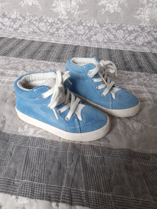 Buciki trzewiki skórzane dla dziewczynki Zara rozmiar 23