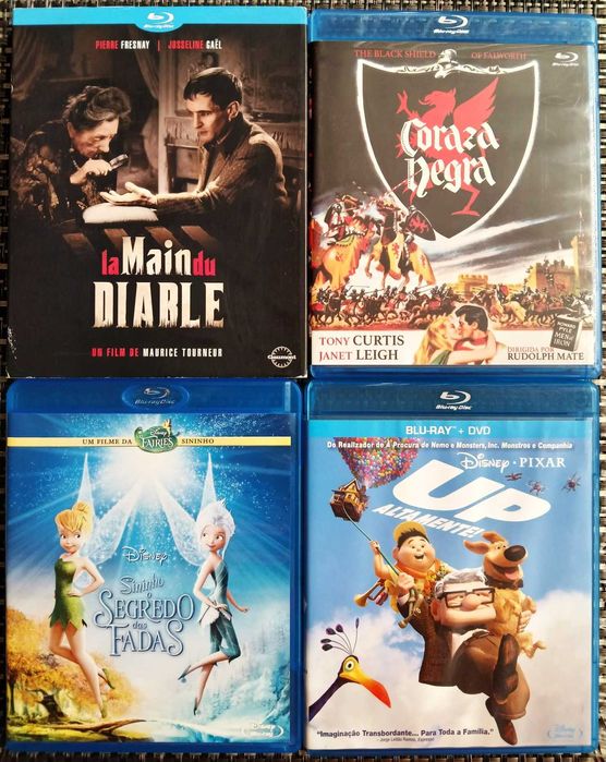 12 Blu-Ray - Grande Coleção - Raros - Muito Bom Estado