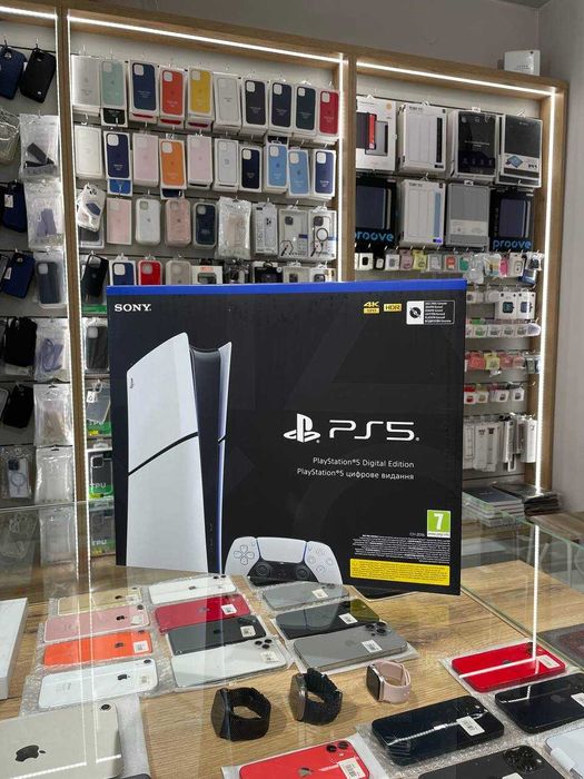 Sony PlayStation 5 Slim (Digital Edition) 1TB| 1 рік гарантії|