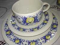 Villeroy & Boch Cadiz 2x trio śniadaniowe+ gratis