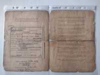 Stare niemieckie dokumenty