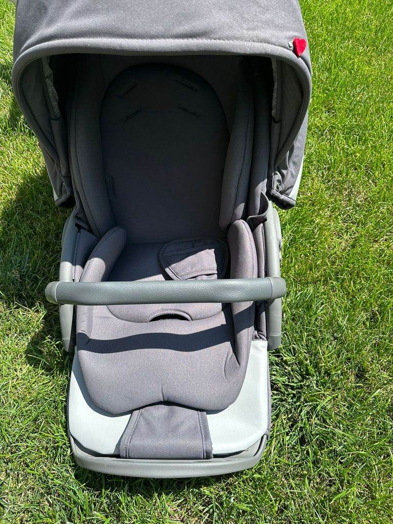Anex Sport wózek 2w1 plus łupina Maxi Cosi z adapterami