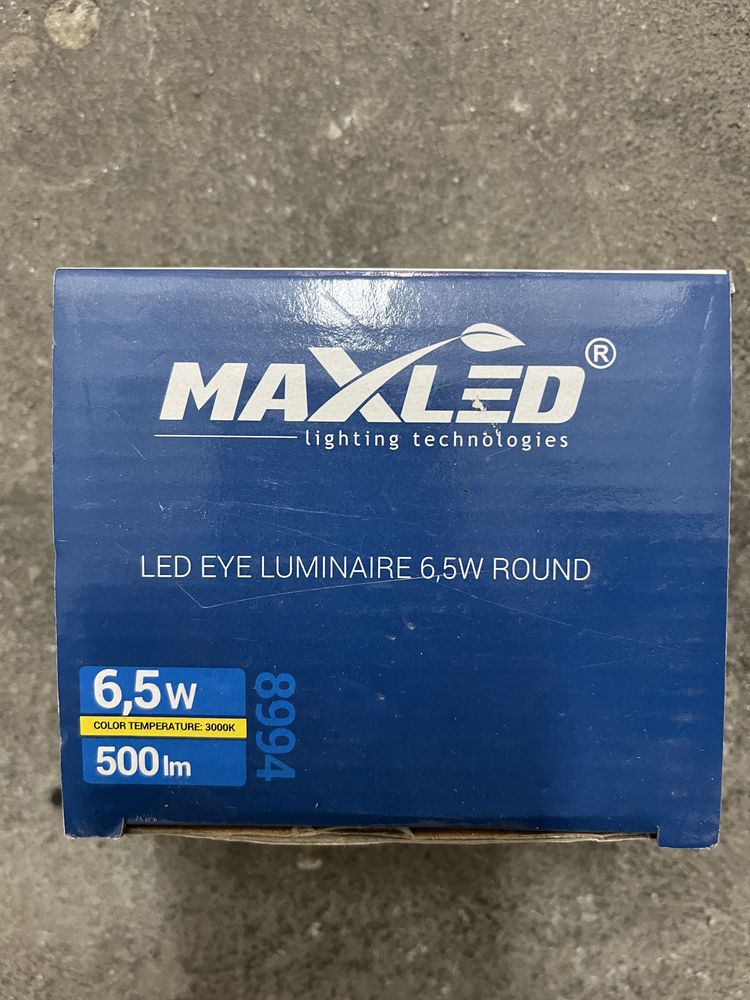 Maxled Oprawa Sufitowa Led Eye Luminaire 6,5W 3000K - Okrągła