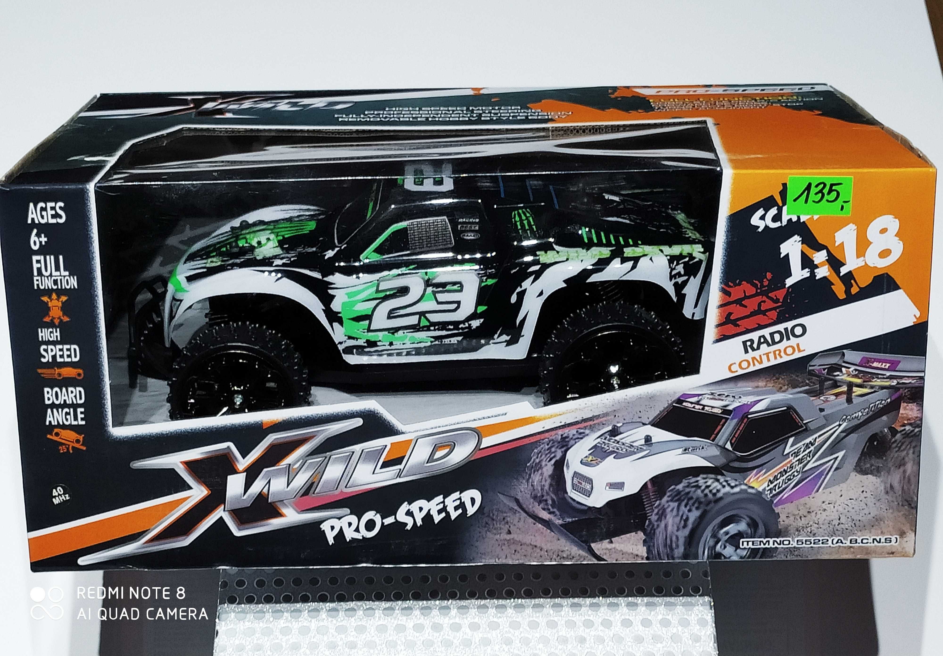 Wild pro-speed auto zdalnie sterowany terenowy duży