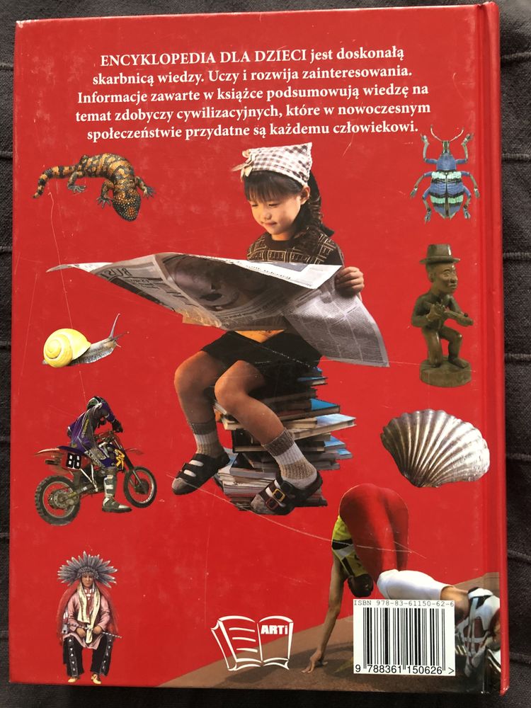 Encyklopedia dla dzieci arti 868 stron