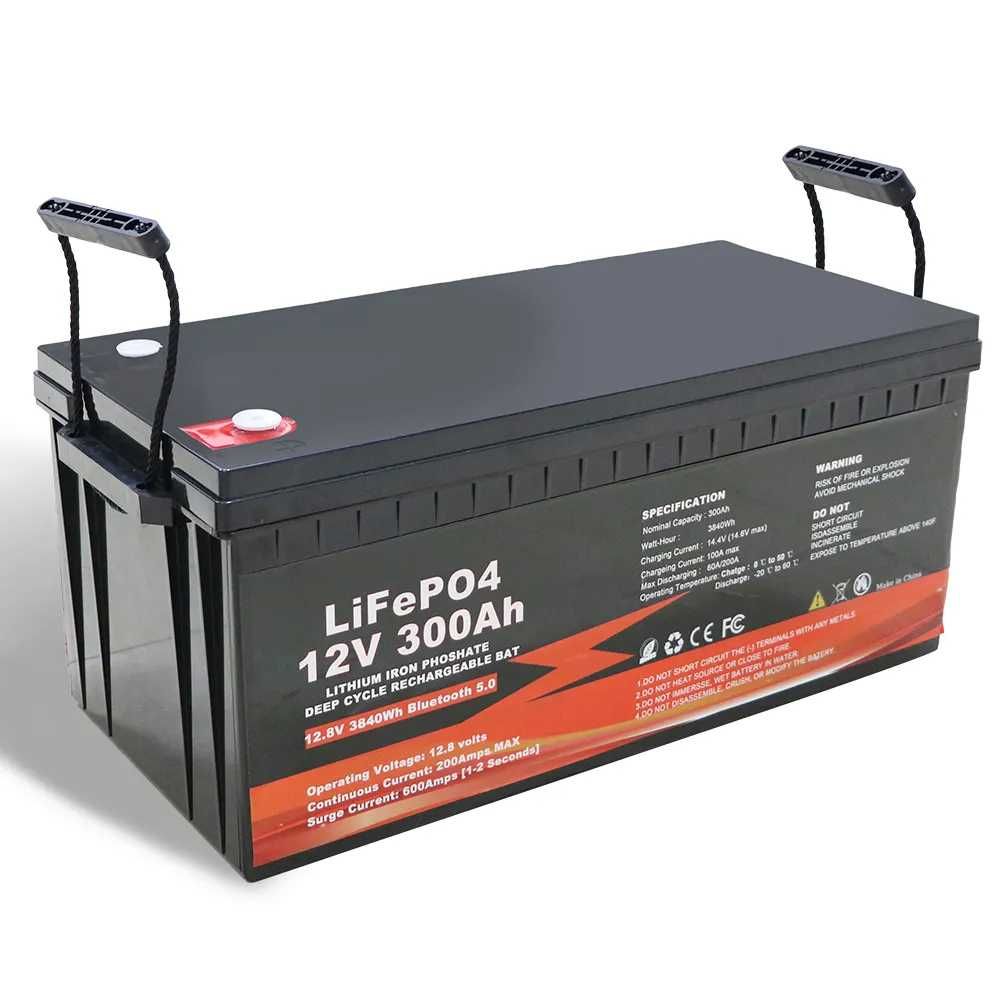Nowy Akumulator LiFePO4 300Ah 12V - FUYEU - Lżejszy od AGM, Żelowy