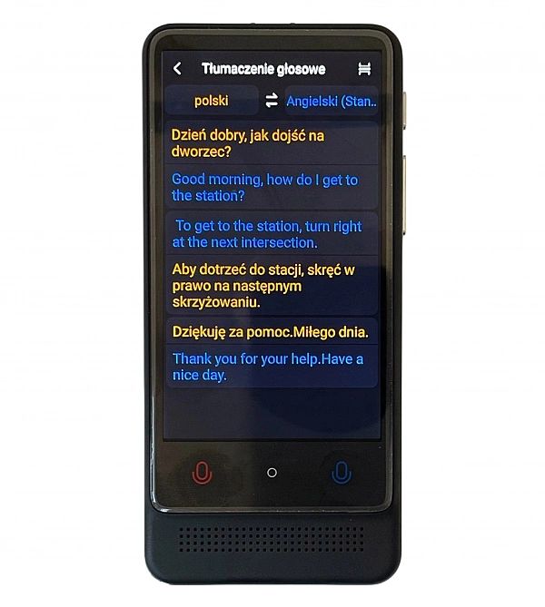 Nowoczesny Translator Tłumacz online bez internetu - Menu PL, 136 języ