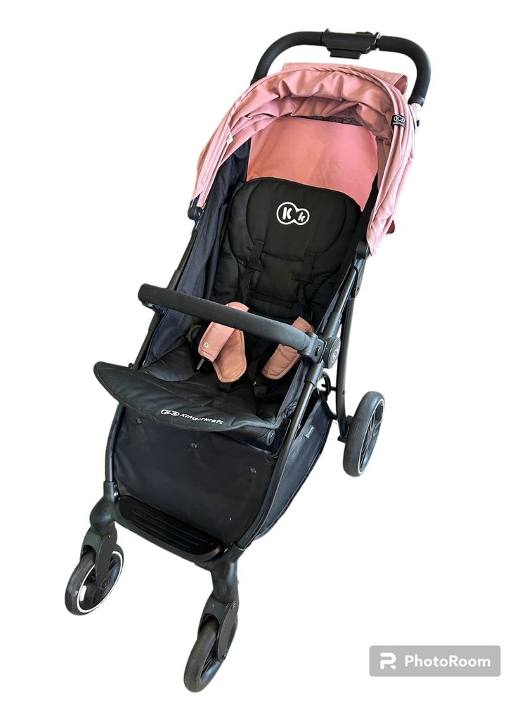 Wózek spacerowy Kinderkraft Trig różowy
