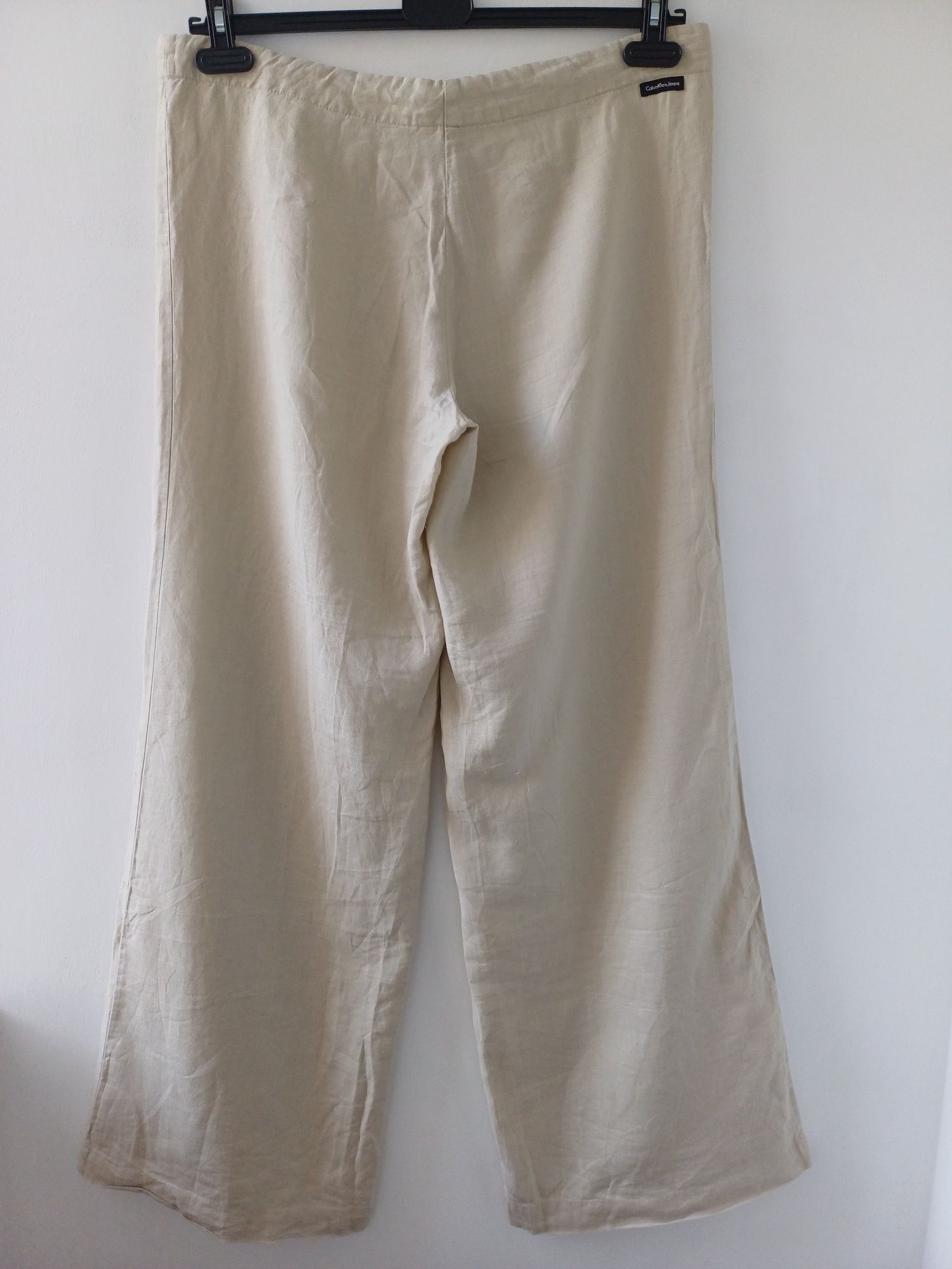 Льняное брюки палаццо Calvin Klein оригинал W30-32 L34