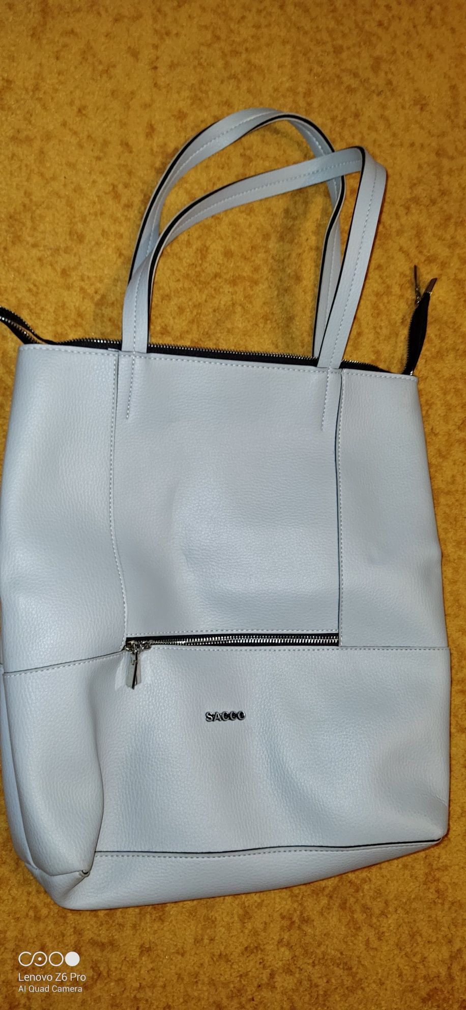 Sacco  błękitna shopper bag