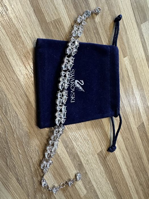 Dwurzędowa bransoletka Swarovski