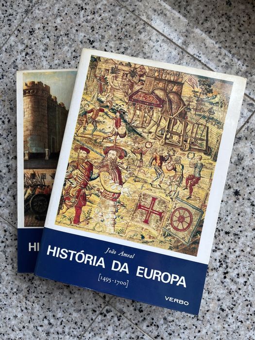 Conjunto de 5 volumes - Historia da Europa