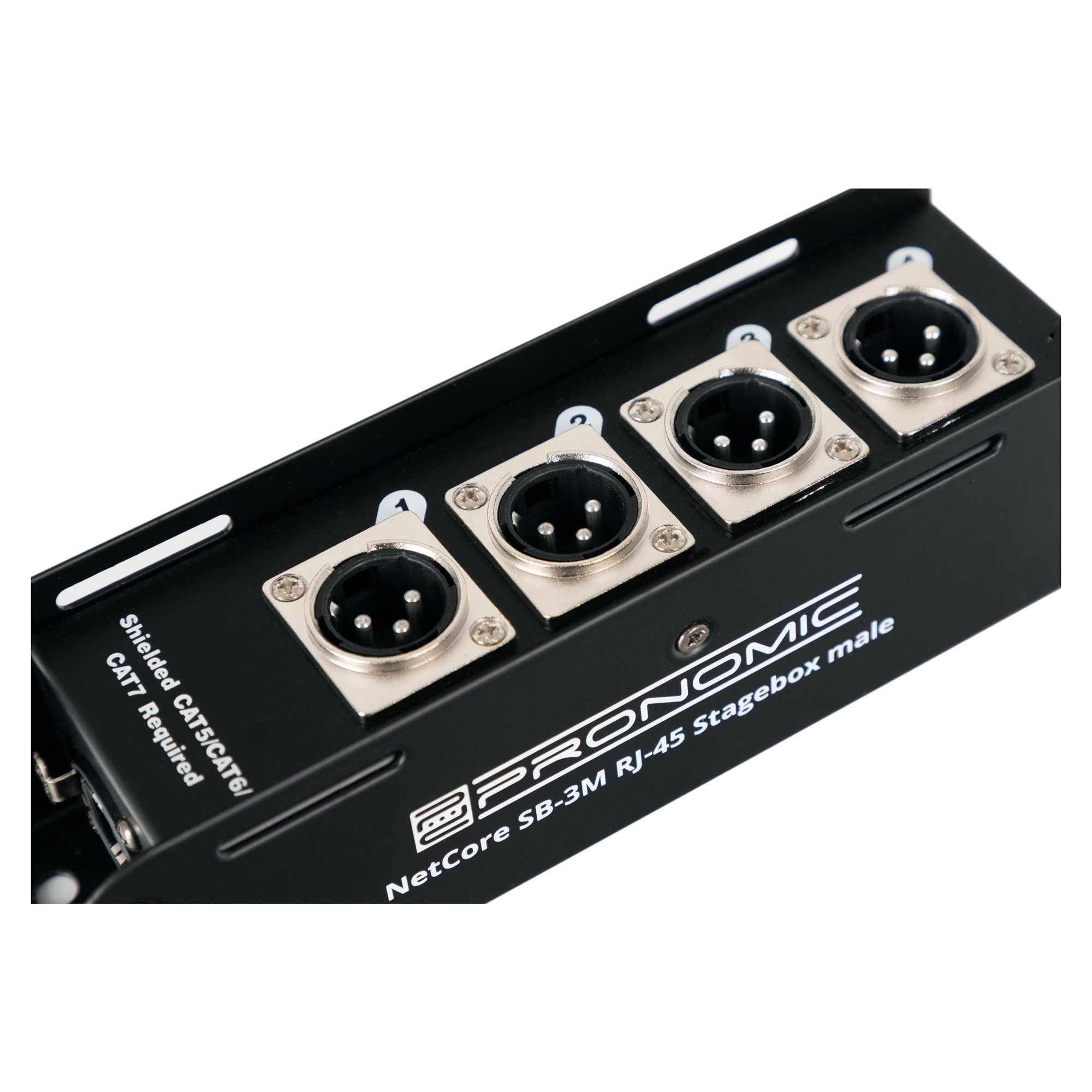 Wielordzeniowy męski 4-kanałowy stagebox Pronomic NetCore SB-3M