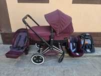 Cybex Priam Platinum 3 в 1 (Полный комплект) + Видеообзор в описании