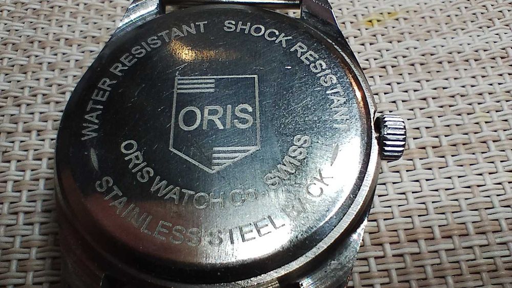 ZEGAREK oris SWISS męski kolekcjonerski cal. ST96 17 kam.