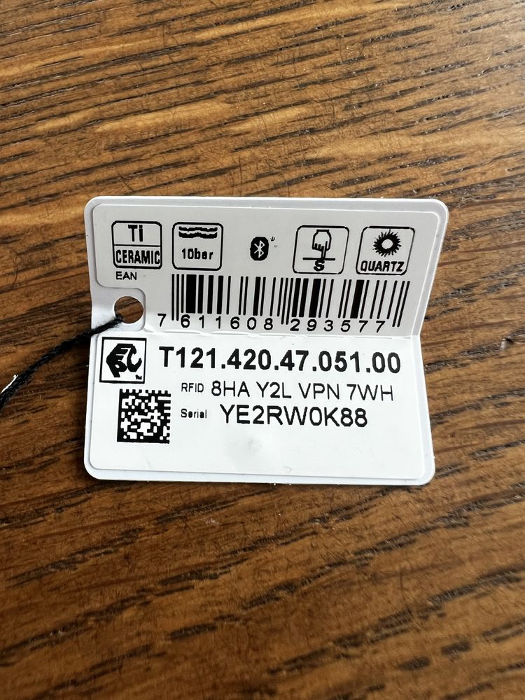 Zegarek Tissot T-Touch Connect Solar T 121420A