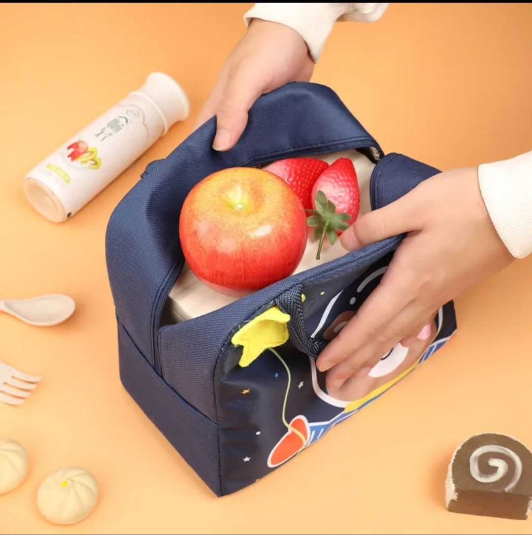 Термосумка дитяча ланчбокс термобокс дитяча для обіда сумка
