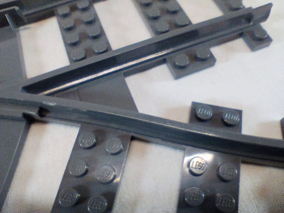 (aktualne) Lego tory, proste, łukowe, elastyczne, zwrotnice