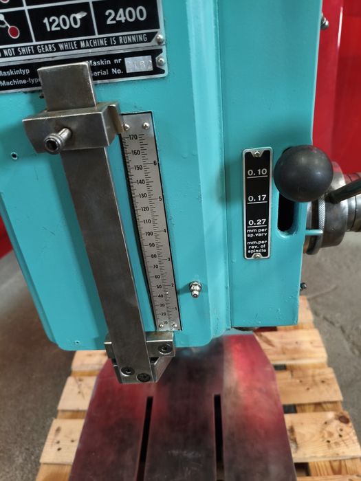 Wiertarka stołowa Solberga kolumnowa mk3 automat