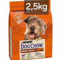 Dog Chow 2,5kg + Gratis, Mature 7+ Senior Purina Pokarm Jagnięcina