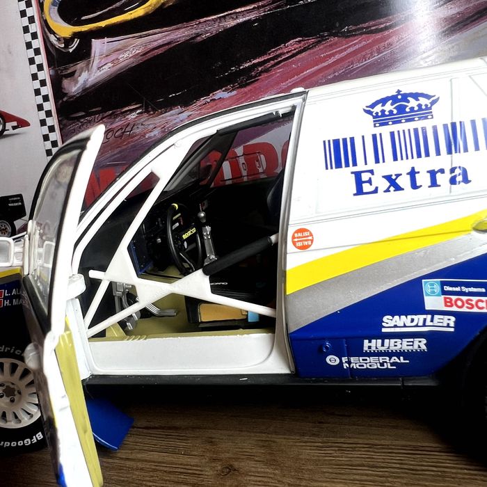 Bmw X5 E53 Rally X-Raid Dakar skala 1:18 Solido H.Magne L.Alphard