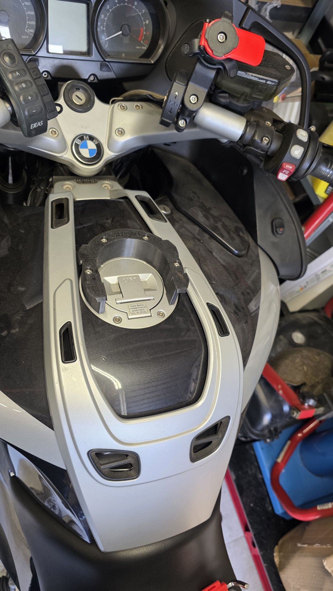 Tankring uchwyt pierścień tankbaga SW-Motech EVO do BMW R1200 RT K26