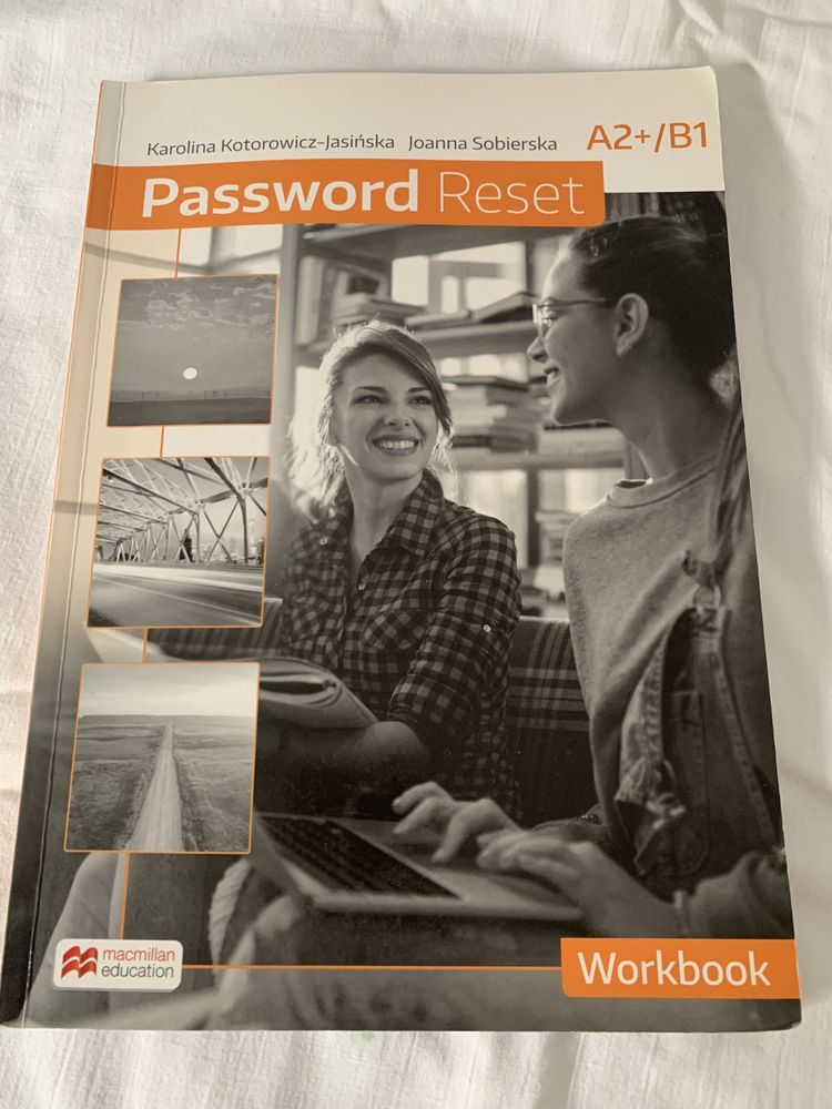 Password Reset A2+/B1 WB macmillan work book cwieczenia