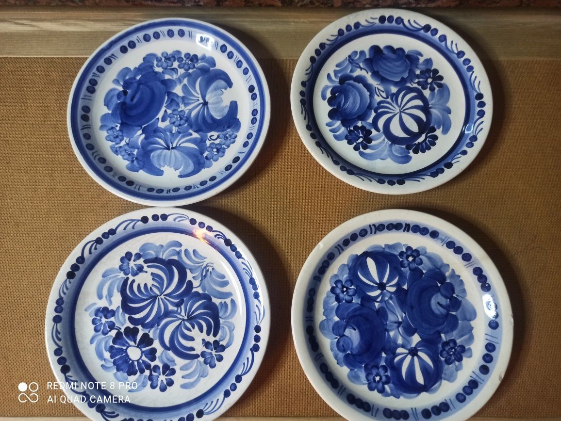 Talerz PRL porcelana