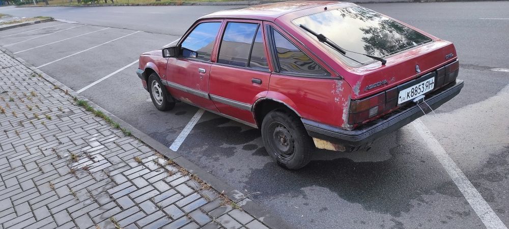 Opel ascona газ бензин