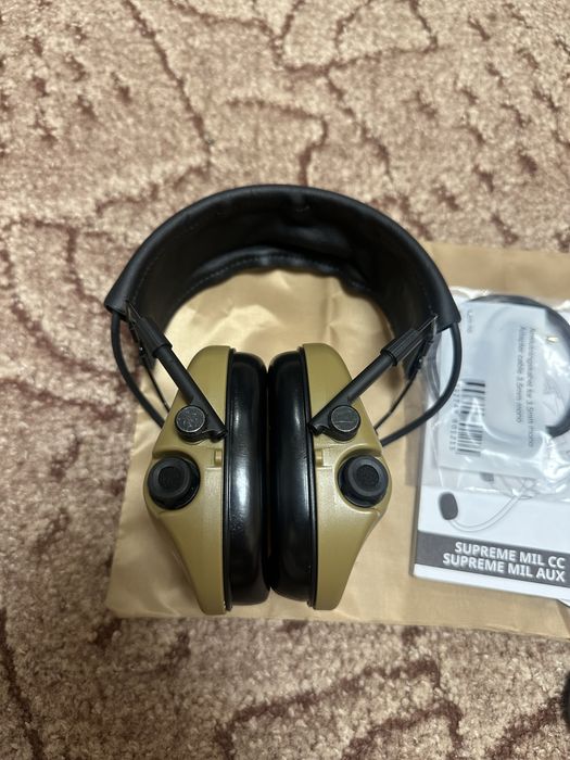 Активні навушники Sordin Supreme Mil AUX3 headband, Mil Aux4 neckband