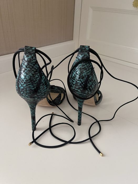 Босоніжки Jimmy Choo шкіра рептилії