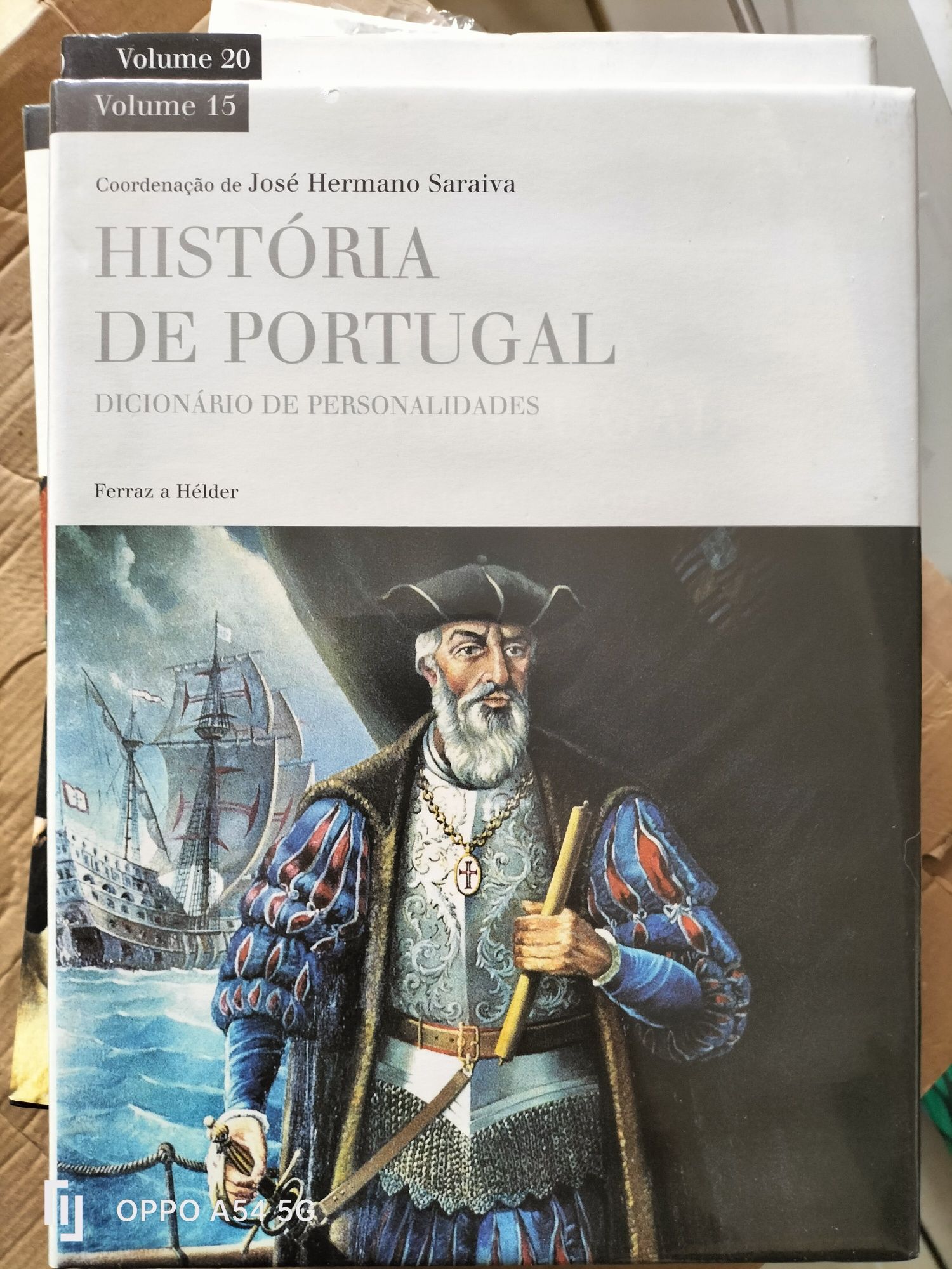 Enciclopédia com 21  volumes História de Portugal como novos