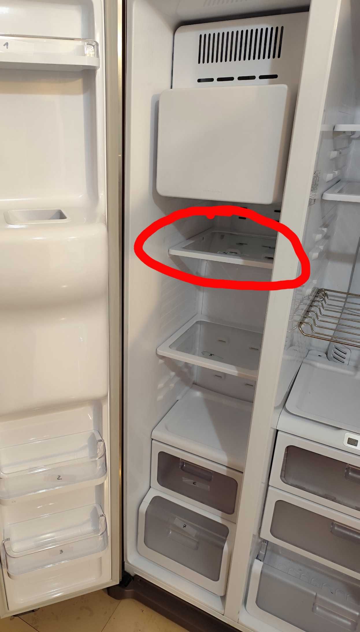 półka do zamrażarki, lodówki Samsung RSH5ZERS