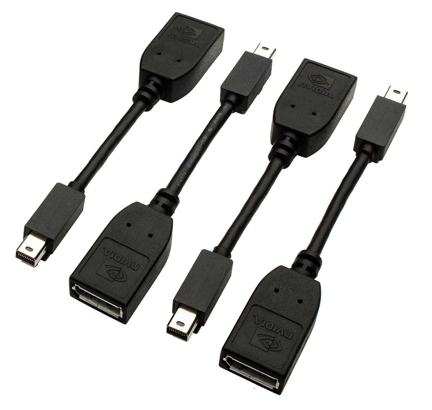 Adapter NVidia mini DP 1.4 > DP z funkcją zatrzasku 8K 60Hz