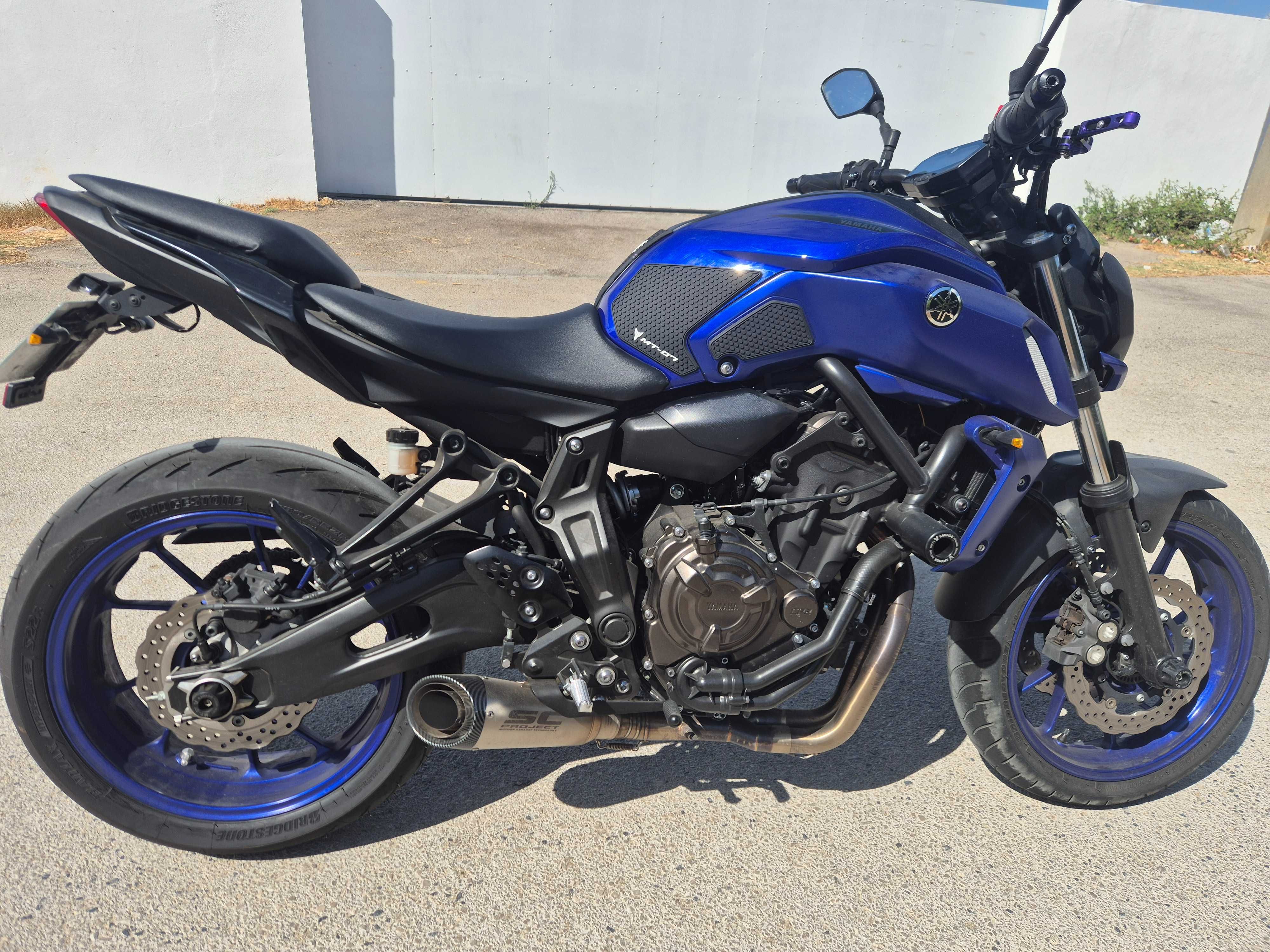 Yamaha Mt07 55kw