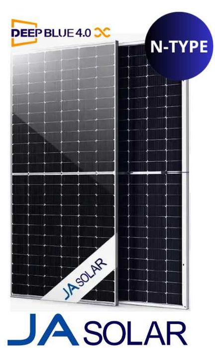 Ja Solar 635W 246,5cm wysokie mocne dual glass n-type BIFACIAL