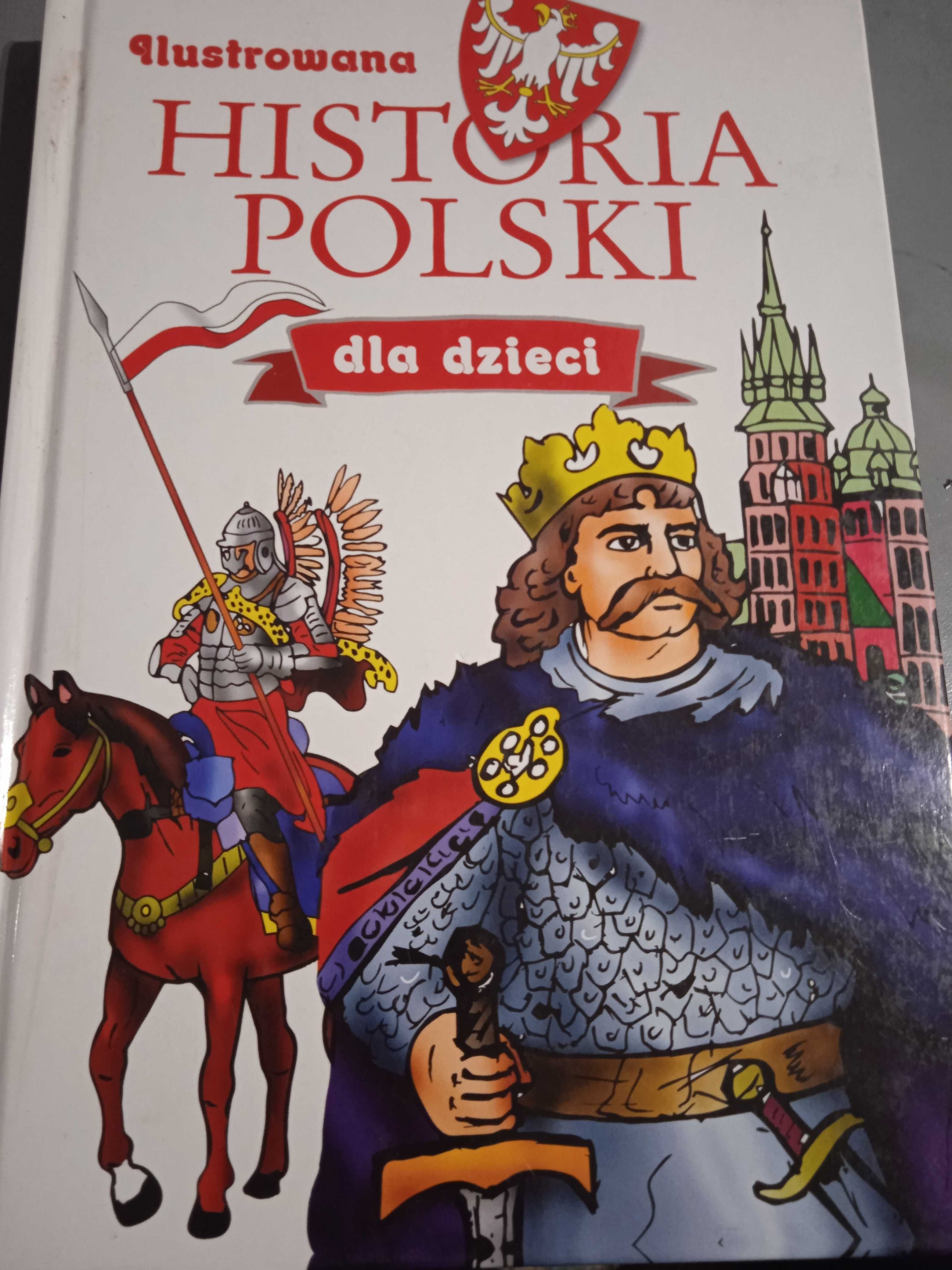 Ilustrowana historia Polski dla dzieci