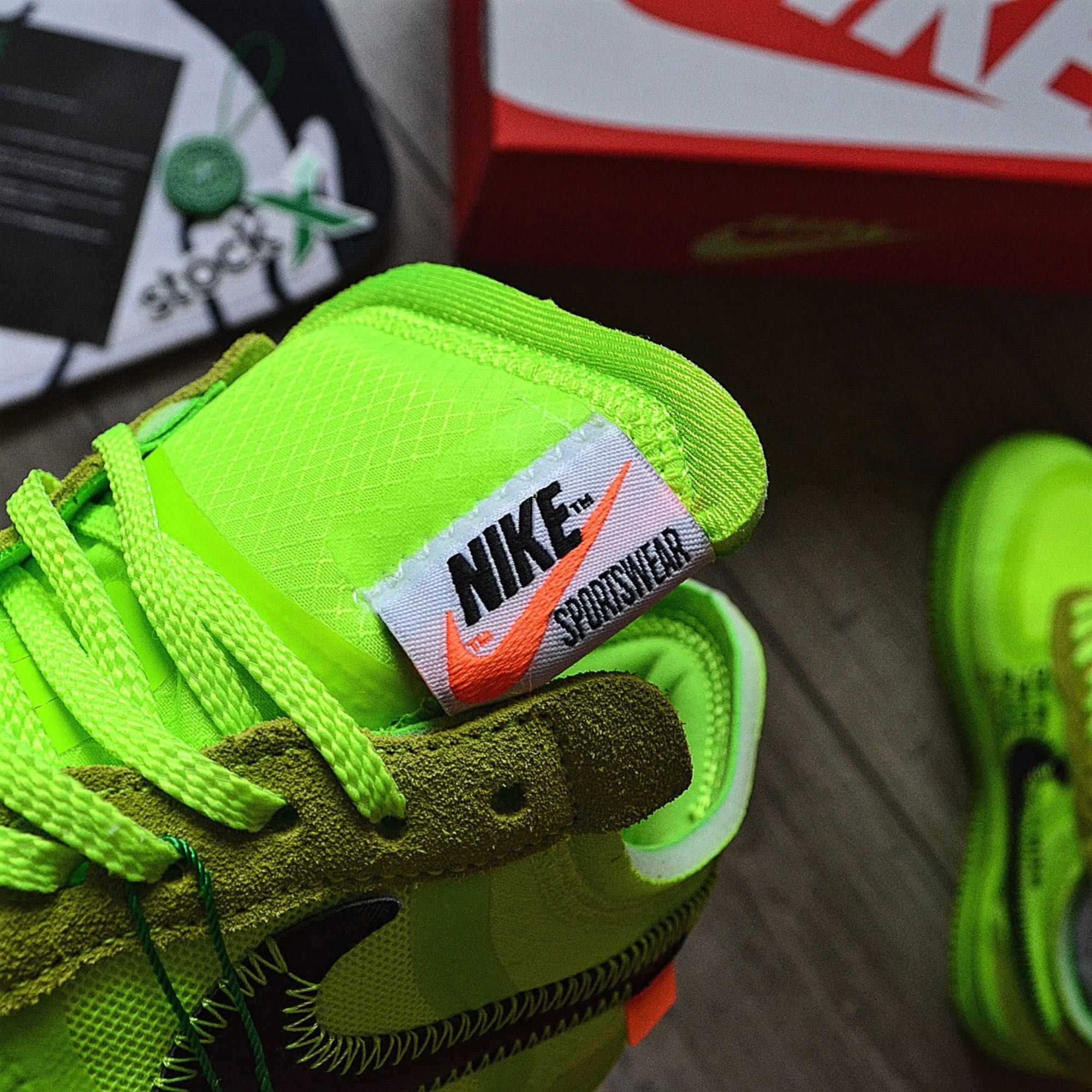 Buty Nike Air Force 1 Low Off-White volt rozmiar 40-45