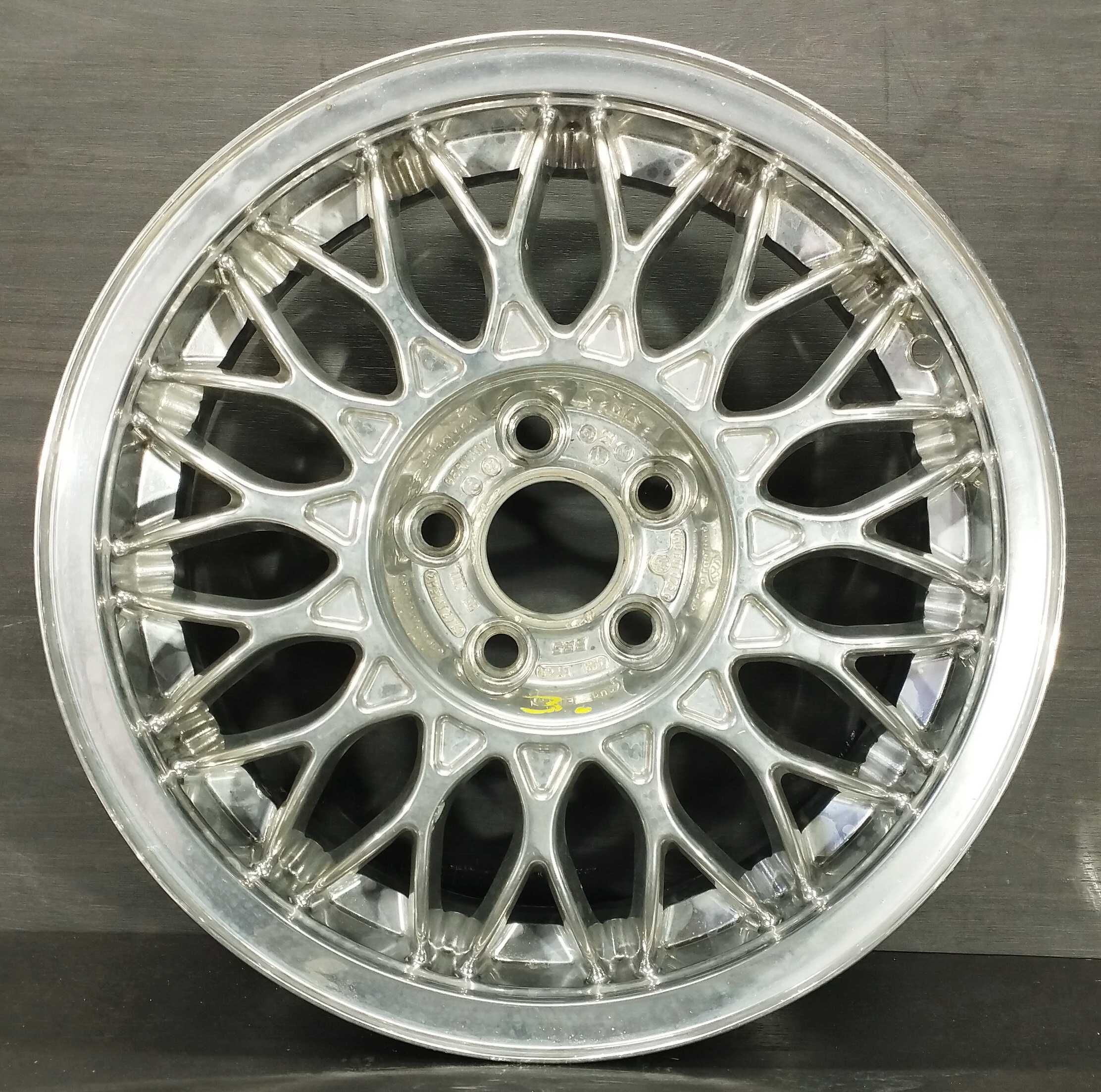 5x100 R15 ET 43 4x felgi BBS VW GTI / polerka wibracyjna / wysyłka